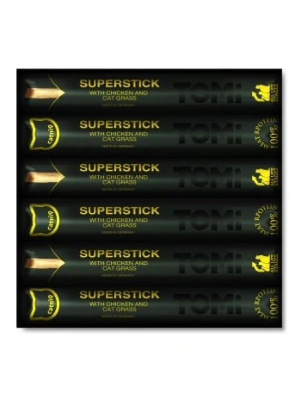 Tomi Kedi Stick Tavuk Kedi Çimi 6lı 6x5gr 30gr