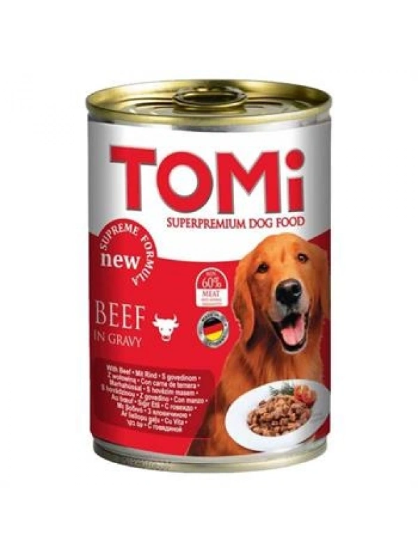 Tomi Köpek Dana Etli Yaş Mama 400G