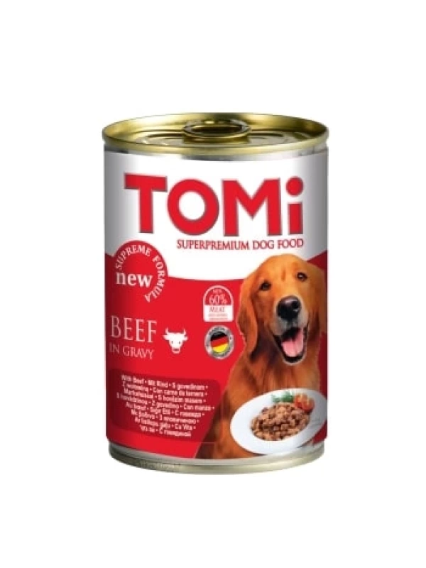 Tomi Köpek Dana Etli Yaş Mama 400g