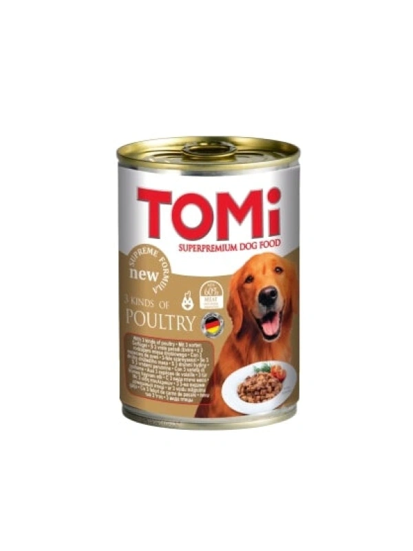 Tomi Köpek Kümes Hayvanlı Yaş Mama 400G