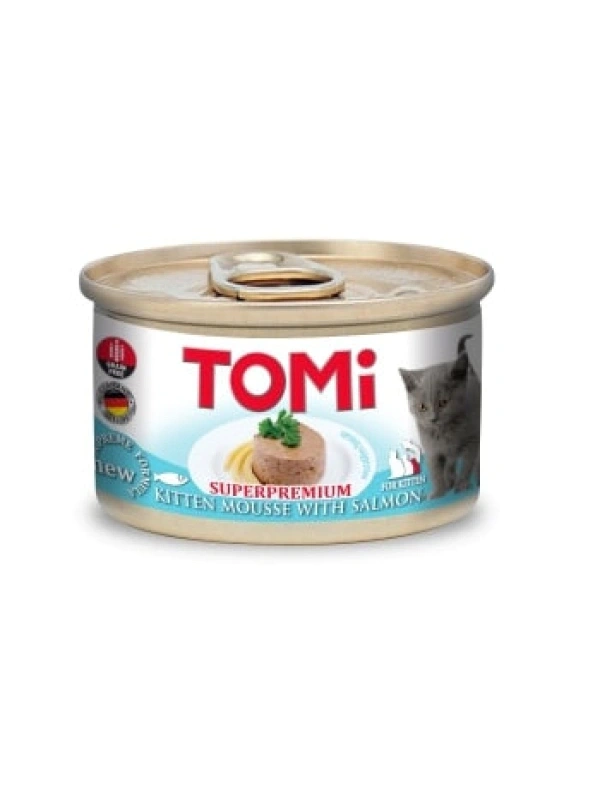 Tomi Somonlu Yavru Kedi Konservesi 85Gr