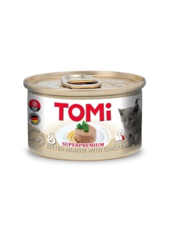 Tomi Tavuklu Yavru Kedi Konservesi 85Gr