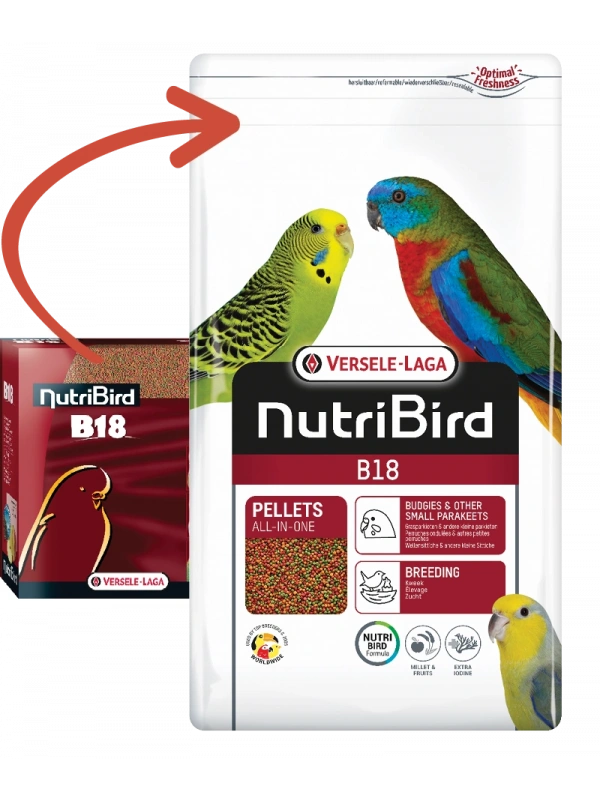 Versele Laga Nutrıbırd B18 Muhabbet Pelet Yem 3kg