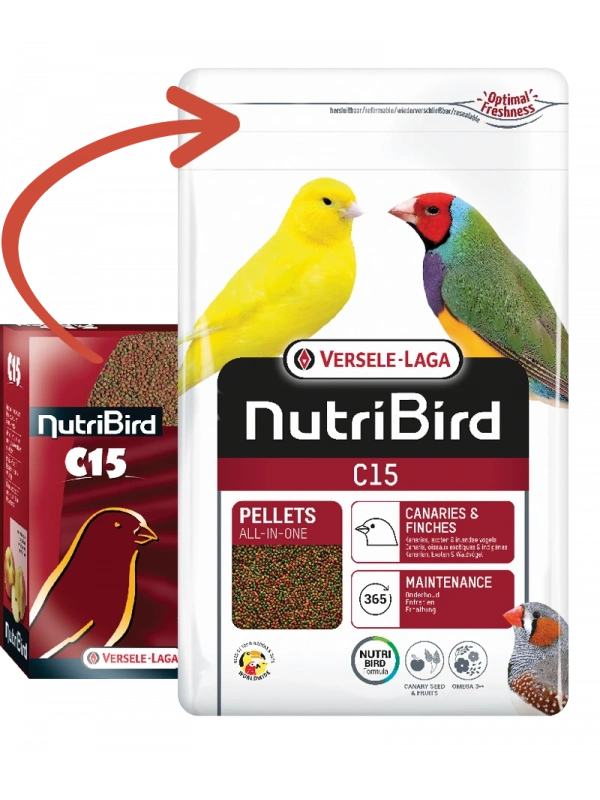 Versele Laga Nutrıbırd C15 Kanarya Pelet Yem 3kg