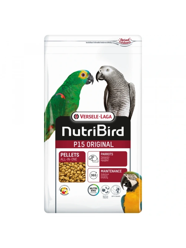 Versele Laga Nutrıbırd P15 Orıgınal Papağan Pelet Yem 1kg