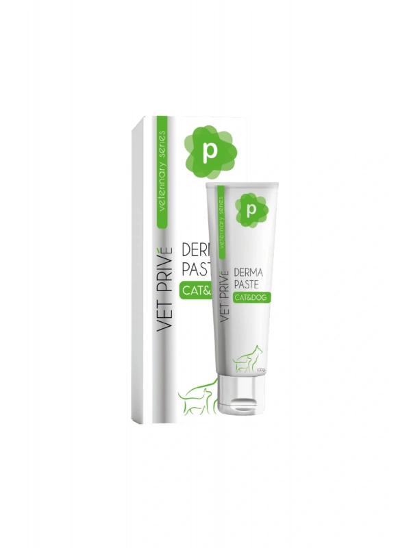 Vet Prive Kediler Ve Köpekler Için Dermotolojik Pasta /derma Paste 100 G