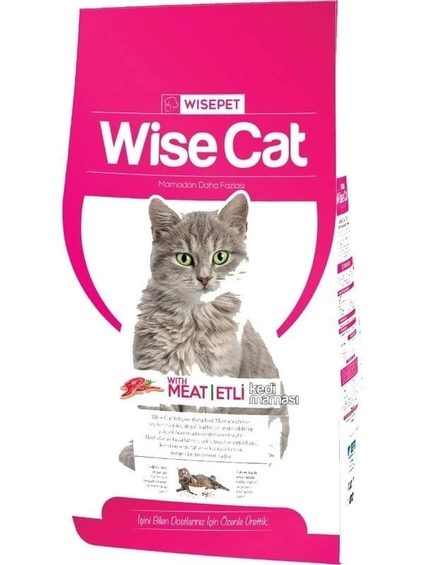 Wise Cat Etli Kedi Maması 15 kg
