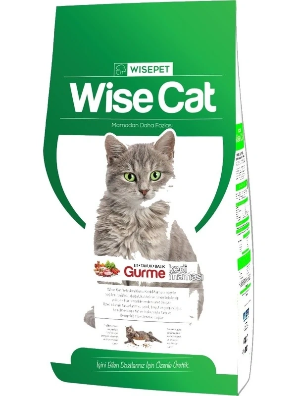 Wise Cat Gurme Karışık Kedi Maması 15 Kg