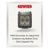 GEWISS IP 65 SIVA ÜSTÜ PRİZ