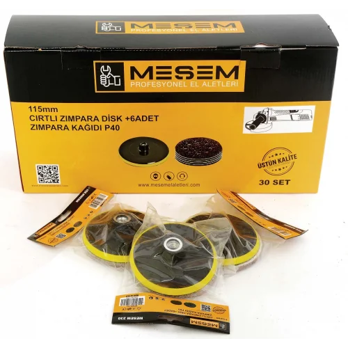 MEŞEM CIRTLI ZIMPARA (6 YEDEKLİ) 115MM 80P KUM 231