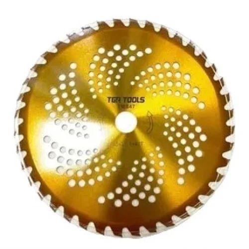 SARI MOTORLU TIRPAN TESTERESİ ELMAS UÇLU 40 DİŞ DAİRE TEPSİ