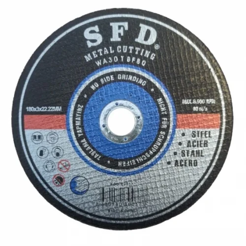 HAND SFD 180*3*22.23 METAL KESİCİ TAŞI*5X