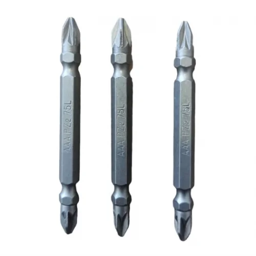 BİTS UCU PZ2*75MM ÇİFT TARAFLI*10X