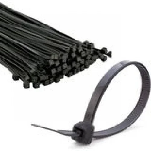 3,6*150 MM CIRT KELEPÇE 100 ADET SİYAH