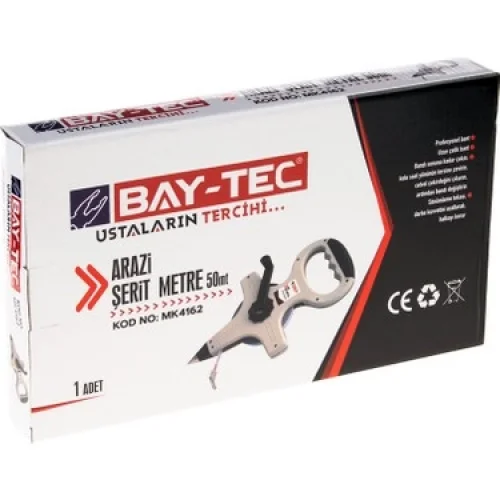 BAY-TEC ARAZİ ŞERİT METRE 50 MT