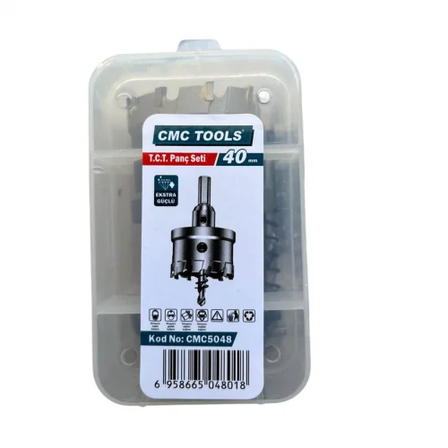 CMC TCT METAL DELME PANÇ SETİ 40 MM CMC5048*12X
