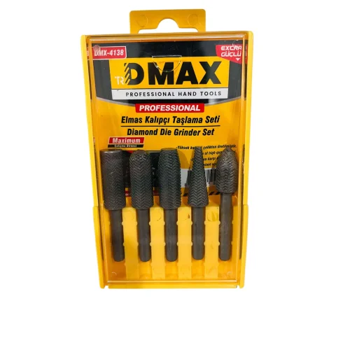 Dmax Elmas Metal Kalıpçı Taşlama Seti 5 Parça DMX4138*10X