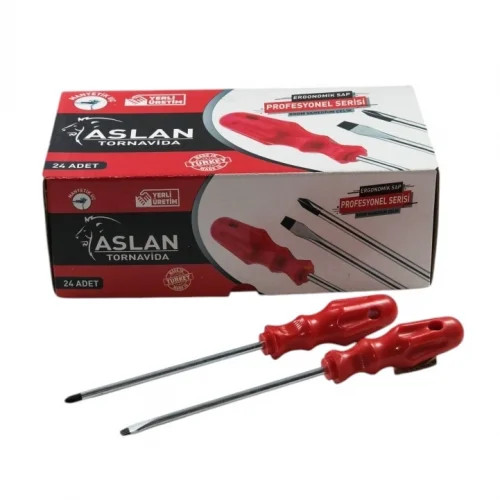 ASLAN 6*125 MM YILDIZ TORNAVİDA*24X