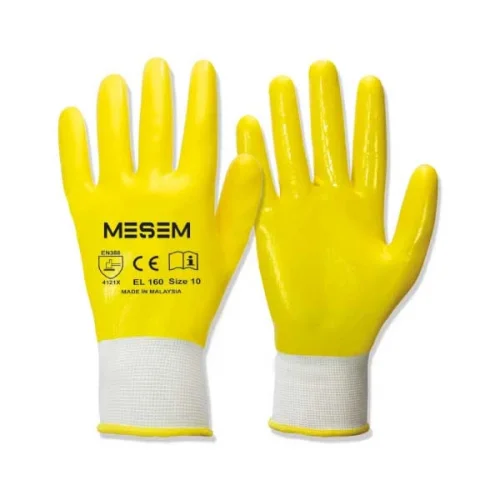 MEŞEM ORJİNAL ELDİVEN SARI FULL 1/2 EL160*12x