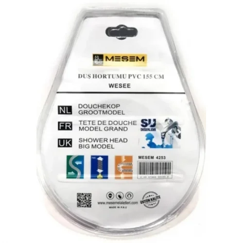 MEŞEM PVC DUŞ HORTUMU 155 CM 4253