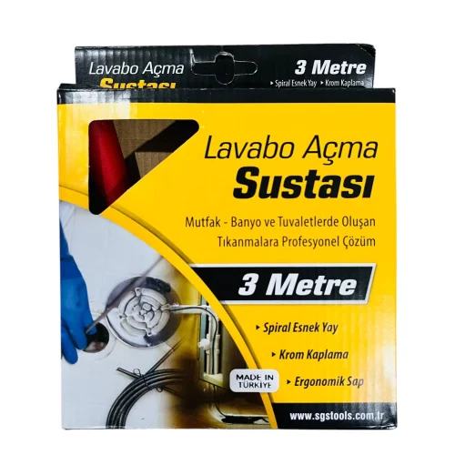 SGS LAVABO AÇMA SUSTASI (3MT)  SGS971