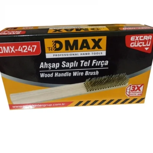 Dmax Ahşap Saplı Tel Fırça 8 Inch DMX4247*12X