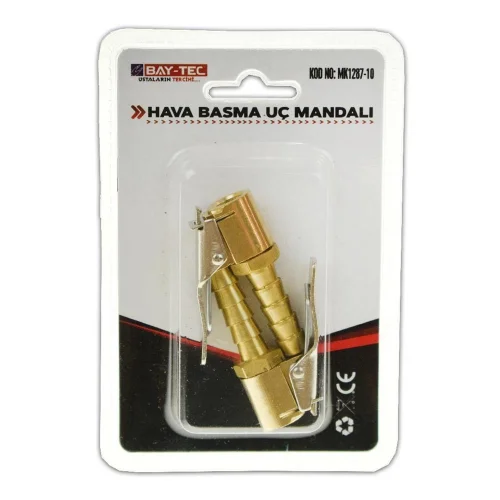BAY-TEC 2 Lİ HAVA BASMA UÇ MANDALI 8 MM MK-1287-10