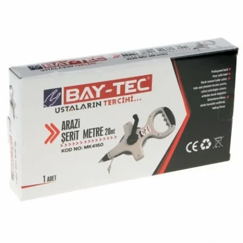 BAY-TEC ARAZİ ŞERİT METRE 20 MT