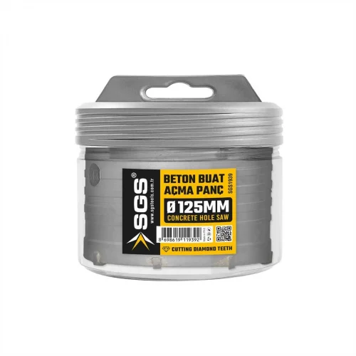 SGS BETON BUAT AÇMA ADAPTÖRSÜZ 125 MM SGS1939