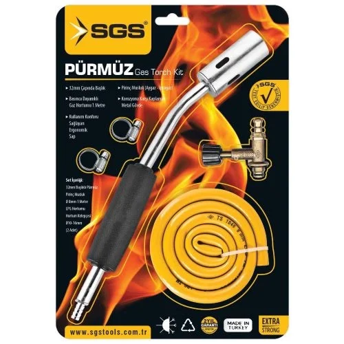 SGS PÜRMÜZ / VAKUMLU SET (AYGAZ MUSLUK) SGS801