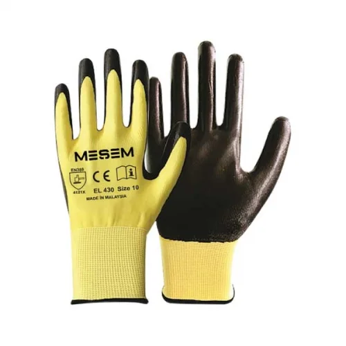 MEŞEM ORJİNAL ELDİVEN 1/2 SİYAH EL400*12X