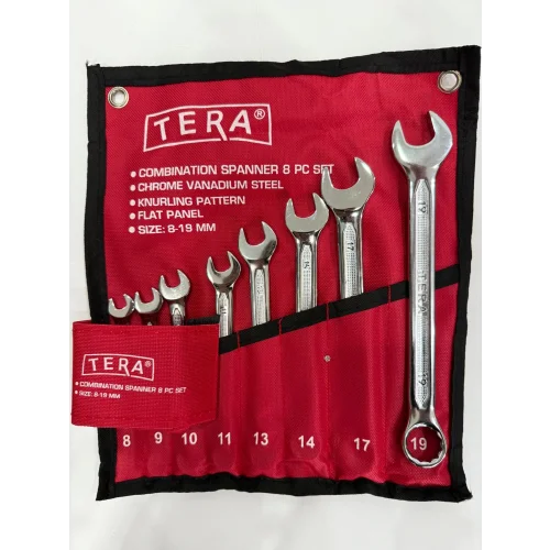 8 Lİ KOMBİNE ANAHTAR SETİ TERA PRO