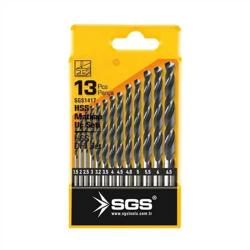 SGS 13 PARÇA HSS MATKAP UCU SETİ SGS1417