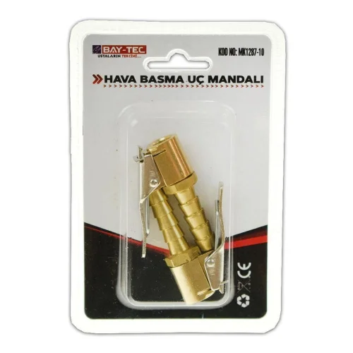 BAY-TEC 2 Lİ HAVA BASMA UÇ MANDALI 8 MM MK-1287-10