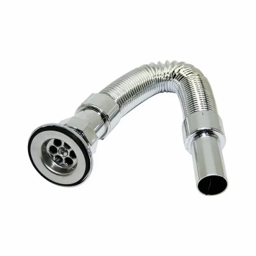 DMAX DMX-4650 ( KROM ) LAVABO SİFONU ( KÖRÜKLÜ = 33---80CM )*100