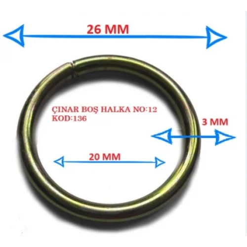 136 Boş Halka 12