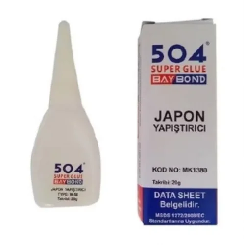 Japon Yapıştırıcı Baybond 504 Japon Yapıştırıcı 20 Gram