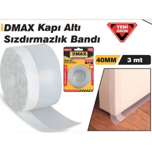 Dmax Kapı Altı Sızdırmazlık Bandı 40 mmx3 Metre DMX4749