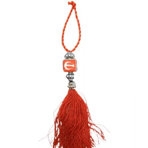 AY YILDIZLI OTO ARAÇ SÜSÜ PÜSKÜLLÜ*12X40