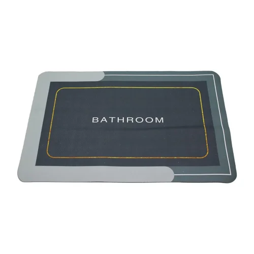 BAROTTİ BATHROOM DMR-8560 ( DİKDÖRTGEN & MAT RENKLER ) (37X57CM) SU EMİCİ SİHİRLİ BANYO PASPAS ( ELASTİK )*100