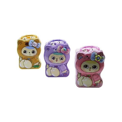 BAROTTİ S-303 DMR-9516 ( TAVŞAN & RENKLİ ) METAL KUMBARA ANAHTARLI*12X8