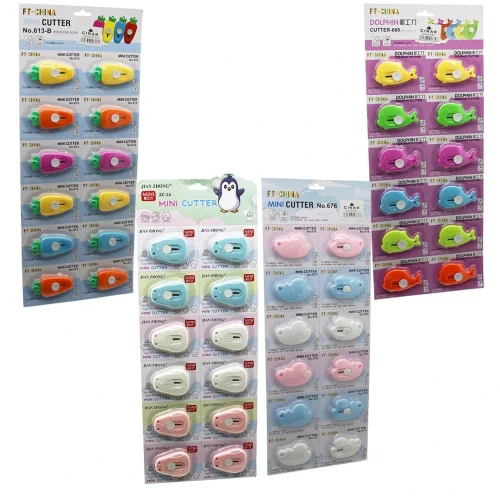 ÇINAR-15 JIAN ZHONG MINI CUTTER ( PENGUEN ) ( MİNİ ) ( CEP & ÇANTA ) FALÇATA & MAKET BIÇAK*12X60