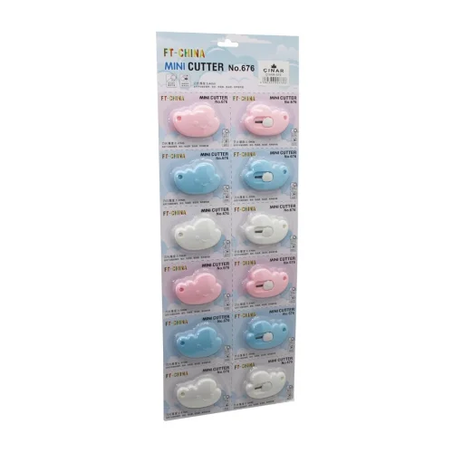 ÇINAR-676 MINI CUTTER ( MİNİ ) ( CEP & ÇANTA ) FALÇATA & MAKET BIÇAK*12X60