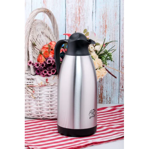 COOKER CKR-2036 ( 2.5LT ) (304 ÇELİK) SÜRAHİ TERMOS (INOX SERİSİ) (12 SAAT SICAK & 24 SAAT SOĞUK) (ÇİFT CONTALI KAPAK)*12