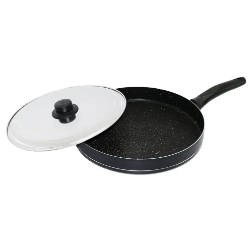 EBRİŞ MUTFAK ( METAL KAPAKLI ) ( TEFLON ) ( 30CM ) ( BALIK ) TAVASI*20