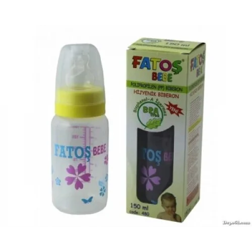 FATOŞ BEBE-480 ( PP.PLASTİK & 150ML ) BİBERON*12X18