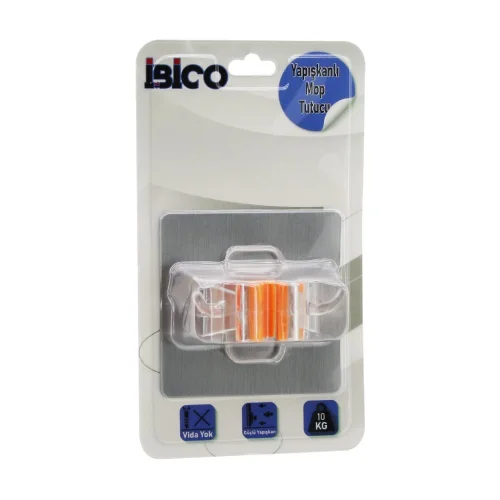 İBİCO İ13-067 ( 2İN1 ) ( MİKA KRİSTAL ) ( MOP SAP TUTUCU & ASKI ) ( YAPIŞKANLI MONTAJ=PVC PLAKA ) (10KG. TAŞIMA)*12X20