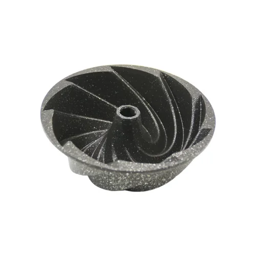 İBİCO ( RÜZGAR GÜLÜ MODEL ) ( DÖKÜM ) ( GÖBEKLİ ) KEK KALIP ( ÇAP: 24CM  & DERİNLİK: 9CM )*40