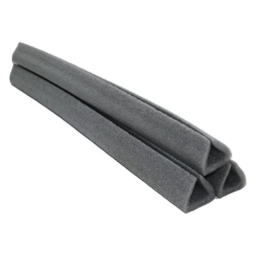 KRT-1053 ( GEÇMELİ ) ( GRİ ) KAPI ALTI TAKILAN BANTSIZ ( EŞİK ) ( KÖPÜK ) ( U40 ) ( 90CM )*50=K