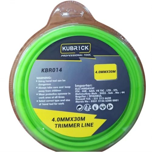 KUBRİCK 4 MM 30 METRE TIRPAN MİSİNASI ALTIGEN